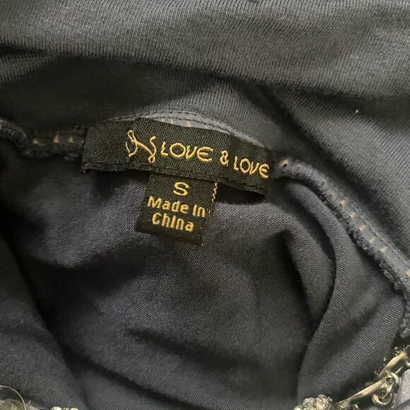 Love & Love SZ S purple ruffled cocktail dress - Picture 5 of 5